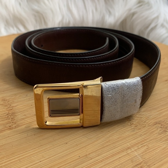 Vintage NIB Taner Brown Gold Leather Money ID Conceal Security Travel Zip Belt - Picture 16 of 16